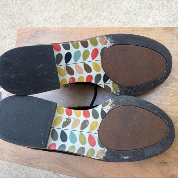 Clark’s Orla Kiely Crock Embossed Oxford Shoe Size 9 - Picture 4 of 12